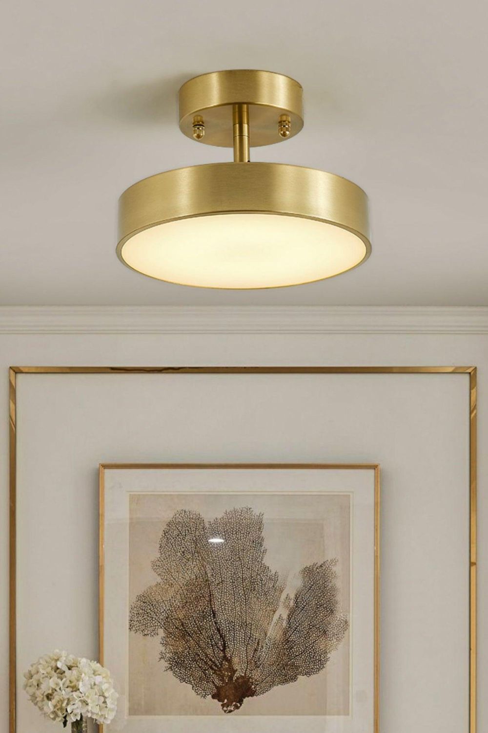 Lampa Sufitowa Nowoczesna z Obrotowym Kloszem i Wbudowanym LED - 10