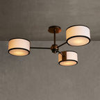 Lampa Sufitowa Nowoczesna z Trzema Cylindrycznymi Kloszami - 4
