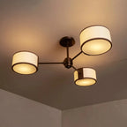 Lampa Sufitowa Nowoczesna z Trzema Okrągłymi Kloszami - 7