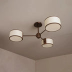 Lampa Sufitowa Nowoczesna z Trzema Okrągłymi Kloszami - 8