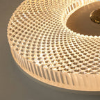 Lampa Sufitowa Nowoczesna z Okrągłym Kloszem Kryształowym - 11