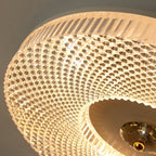 Lampa Sufitowa Nowoczesna z Okrągłym Kloszem Kryształowym - 8