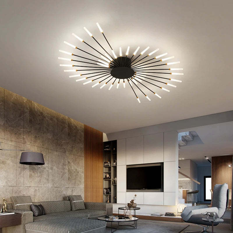 Lampa Sufitowa Modern Art Deco Wielopunktowa