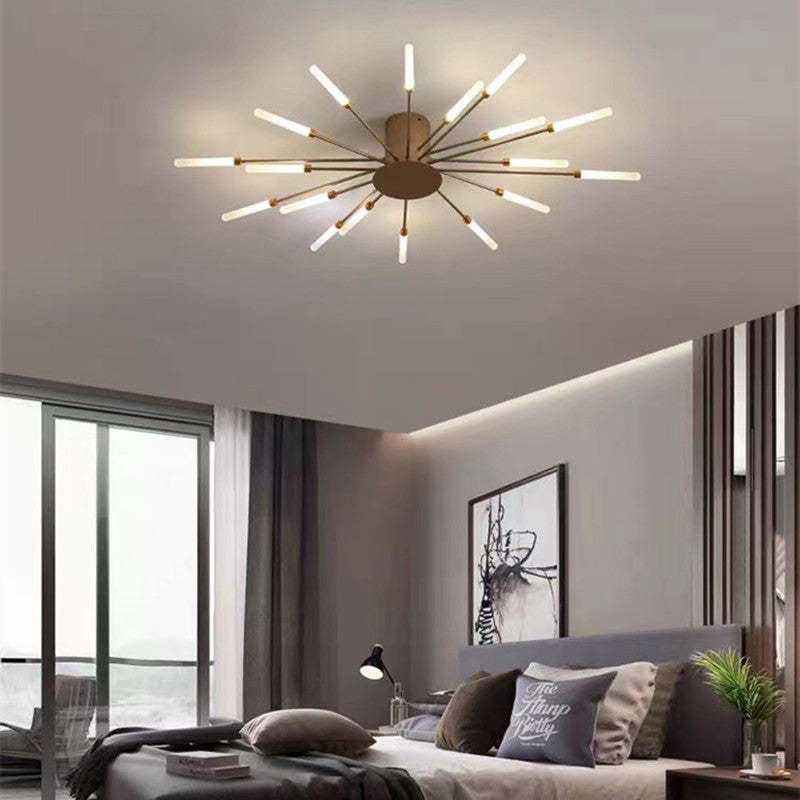 Lampa Sufitowa Modern Art Deco Wielopunktowa - Złoty