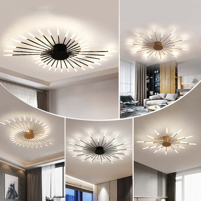 Lampa Sufitowa Modern Art Deco Wielopunktowa - 8