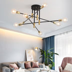 Lampa Sufitowa Sputnik z Wieloma Ramionami i Oprawką E27 - 8