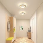 Lampa Sufitowa LED Nowoczesna z Podwójnym Pierścieniem - 22