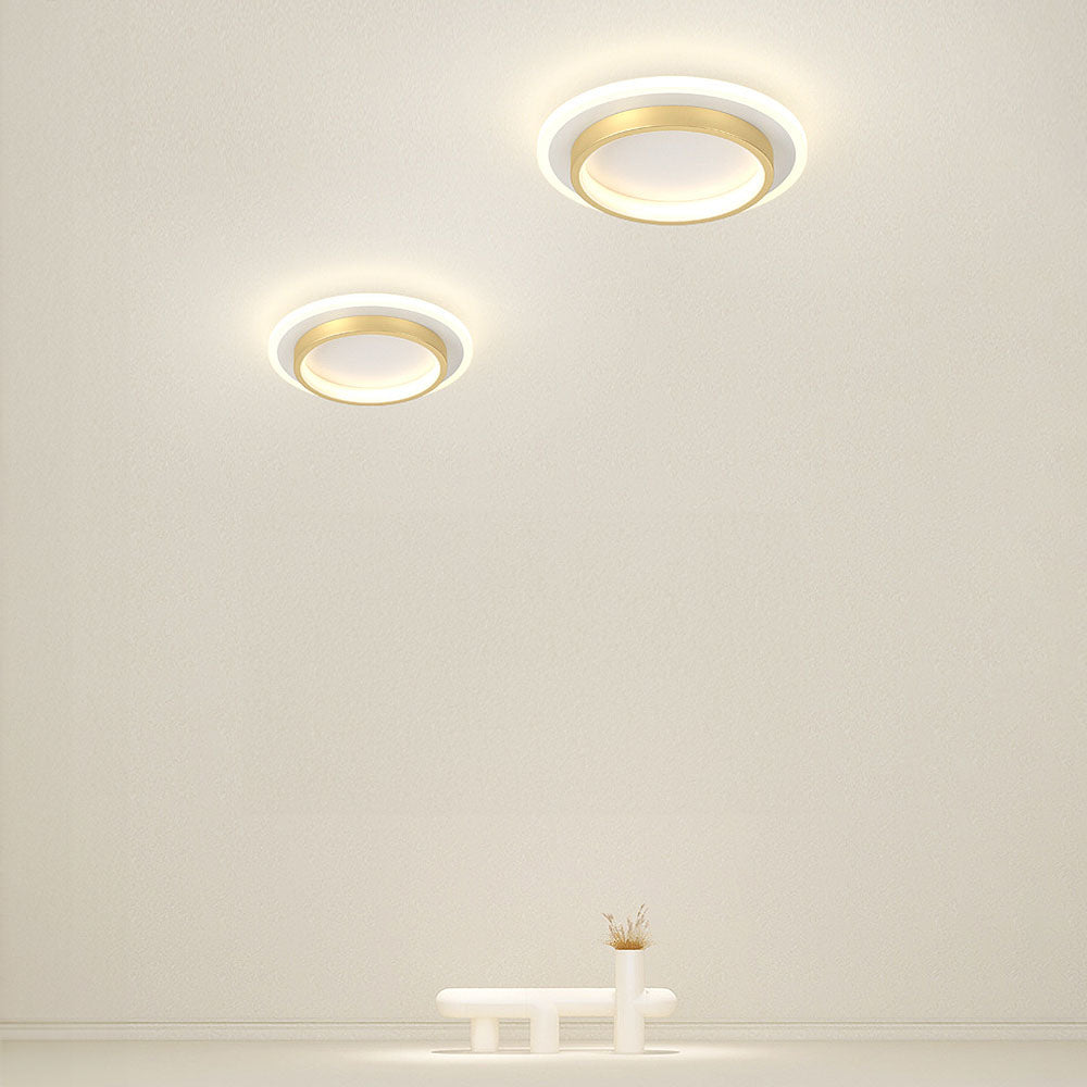 Lampa Sufitowa LED Nowoczesna z Podwójnym Pierścieniem - 23