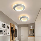 Lampa Sufitowa LED Nowoczesna z Podwójnym Pierścieniem - 26
