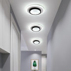 Lampa Sufitowa LED Nowoczesna z Podwójnym Pierścieniem - 4