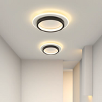 Lampa Sufitowa LED Nowoczesna z Podwójnym Pierścieniem - 6