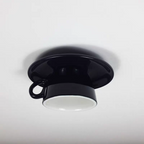 Lampa Sufitowa Retro w Kształcie Filiżanki z Gwintem G4 - Czarny