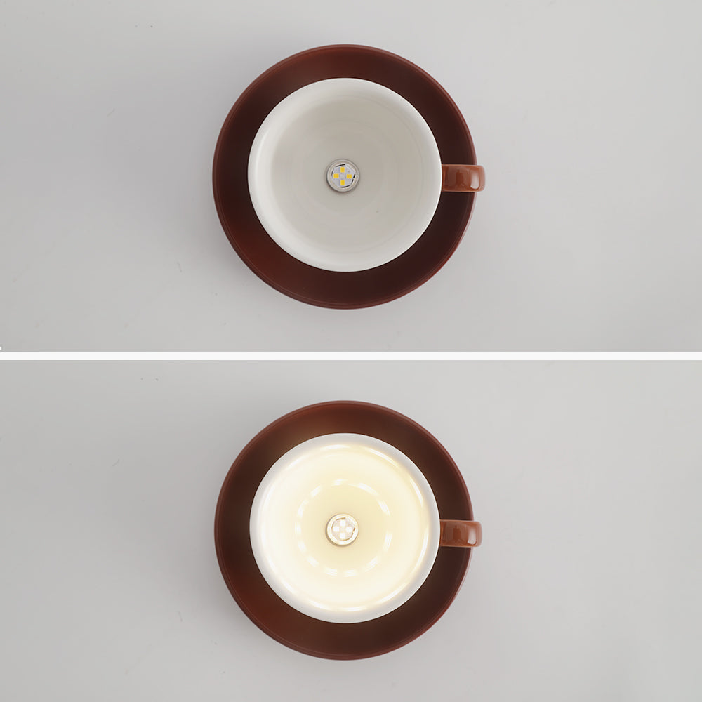 Lampa Sufitowa Retro w Kształcie Filiżanki z Gwintem G4 - 14