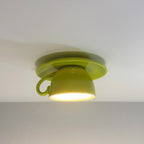 Lampa Sufitowa Retro w Kształcie Filiżanki z Gwintem G4 - 15