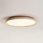 Lampa Sufitowa Rustykalna z Pierścieniem z Trawertynu - 16