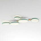 Lampa Sufitowa Skandynawska z Okrągłymi Panelami LED - 26