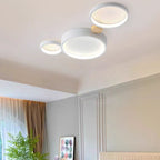 Lampa Sufitowa Skandynawska z Okrągłymi Panelami LED