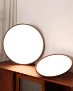 Lampa Sufitowa Skandynawska z Okrągłym Kloszem i LED - 4