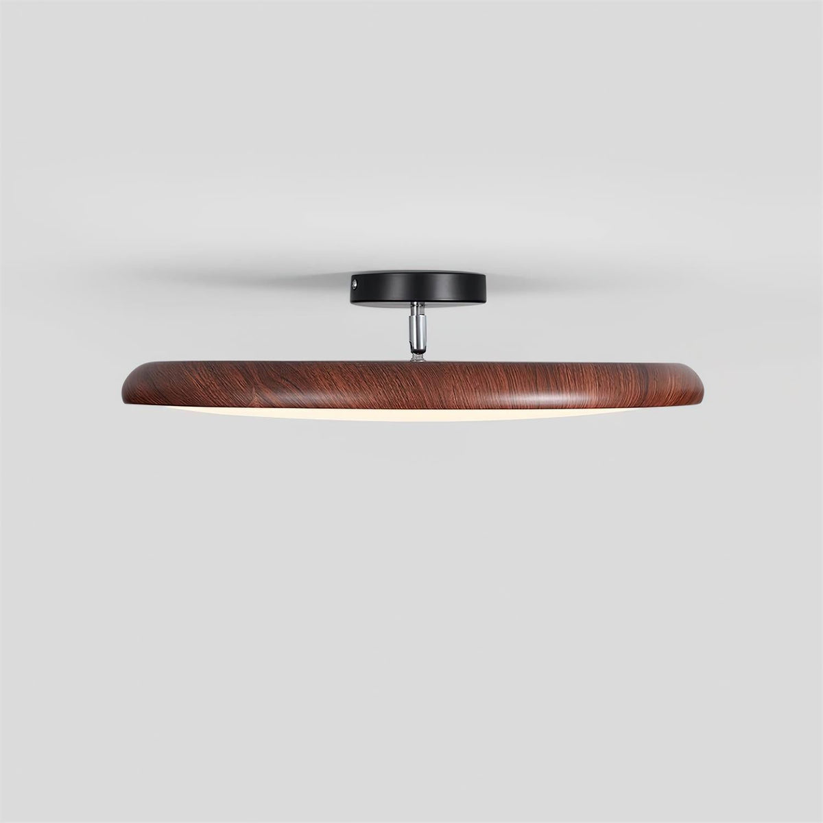 Lampa Sufitowa Skandynawska z Okrągłym Kloszem i LED - 8