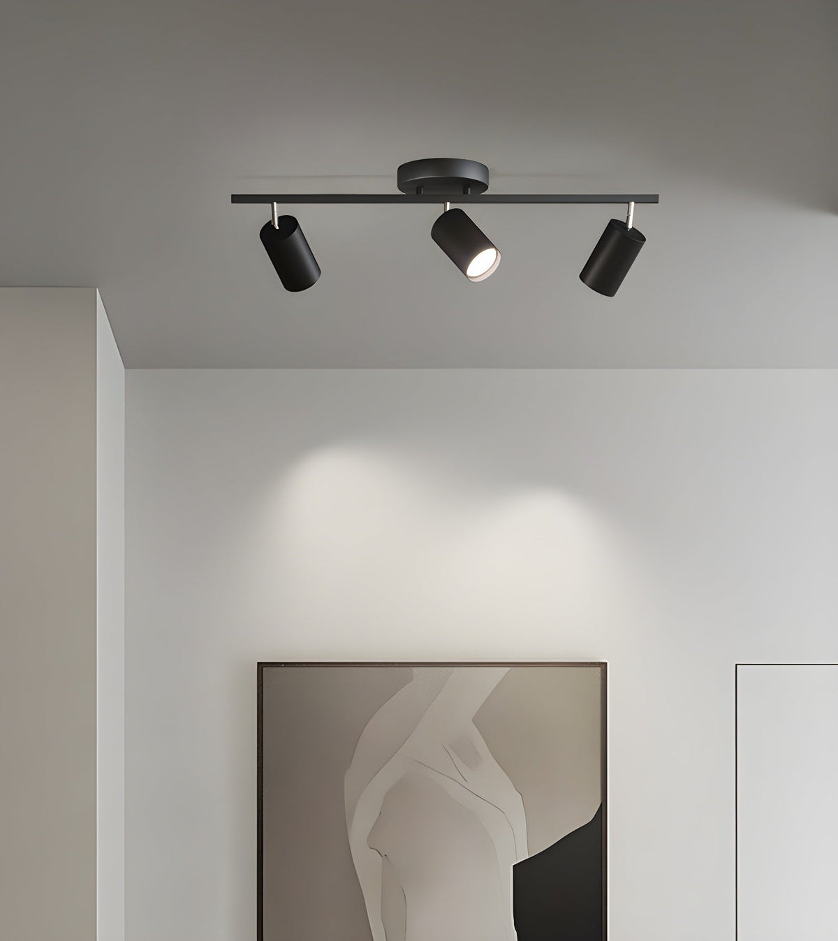 Lampa Sufitowa Modern z Obrotowymi Spotami GU10 - 18