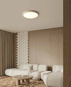 Lampa Sufitowa Wabi Sabi z Okrągłym Kloszem Imitującym Kamień - 13