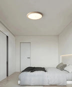 Lampa Sufitowa Wabi Sabi z Okrągłym Kloszem Imitującym Kamień - 15