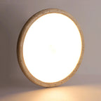 Lampa Sufitowa Wabi Sabi z Okrągłym Kloszem Imitującym Kamień