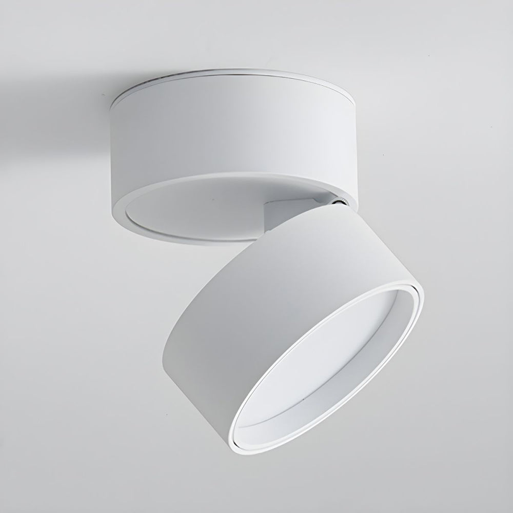 Lampa Sufitowa Spot Minimalistyczny z Obrotową Głowicą i LED - Biały