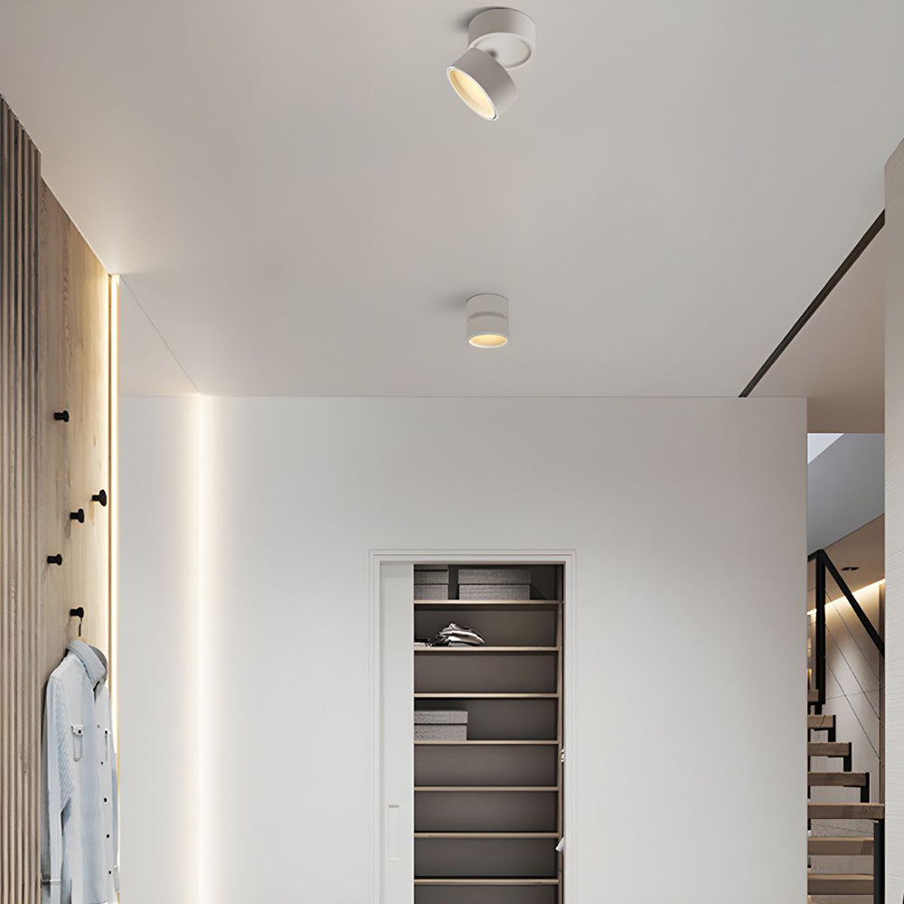 Lampa Sufitowa Spot Minimalistyczny z Obrotową Głowicą i LED - 5