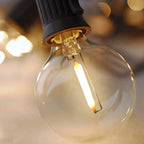 Lampa Sznurowa Zewnętrzna Vintage z Okrągłymi Żarówkami LED - 3