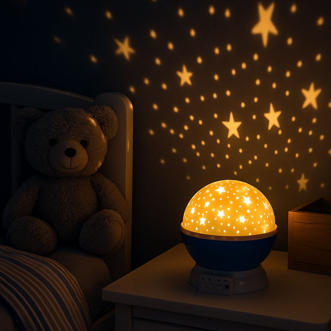 Projektor Gwiazd Lampka Nocna z Wbudowaną Muzyką - 6