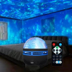 Projektor Nocny Zorza Polarna z Pilotem i Efektami Świetlnymi RGB