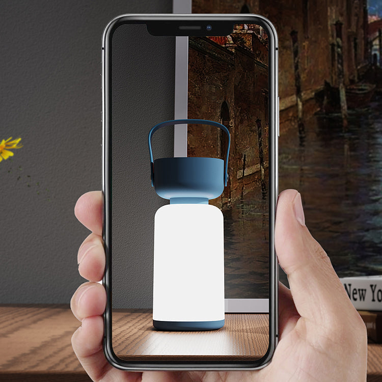 Lampa Stołowa LED Przenośna z Akumulatorem Wodoszczelna - 9