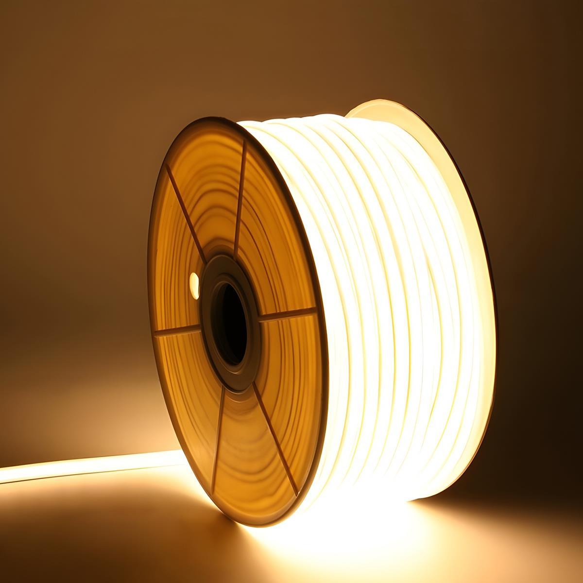 Lampa Ogrodowa Listwa LED Solarna IP65 Ciepła Biel 3000K - 11