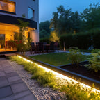 Lampa Ogrodowa Listwa LED Solarna IP65 Ciepła Biel 3000K - 8