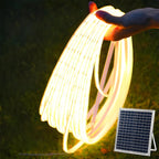 Lampa Ogrodowa Listwa LED Solarna IP65 Ciepła Biel 3000K