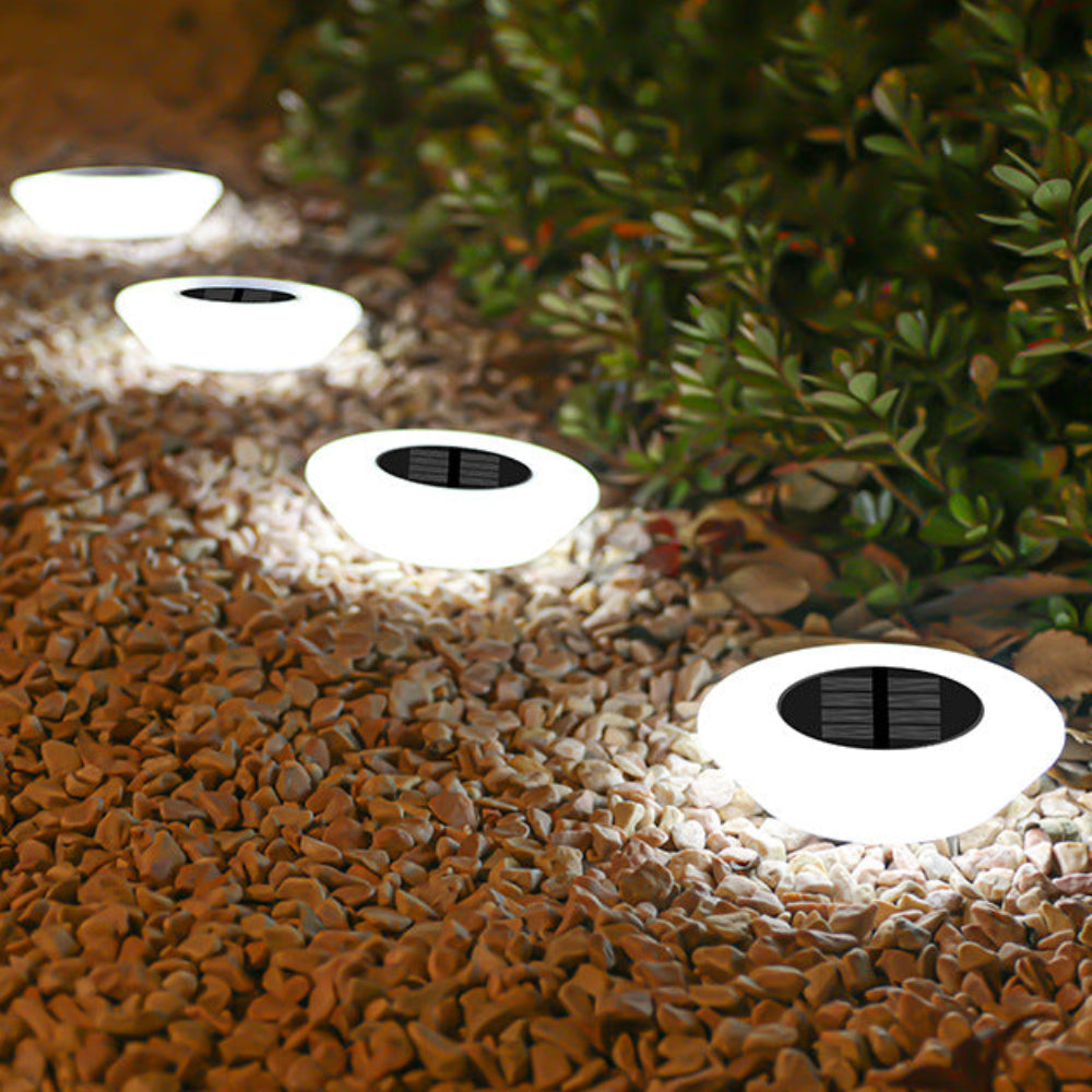 Lampa Ogrodowa Solarna LED Najazdowa z Czujnikiem Zmierzchu - 2