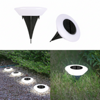 Lampa Ogrodowa Solarna LED Najazdowa z Czujnikiem Zmierzchu - 3