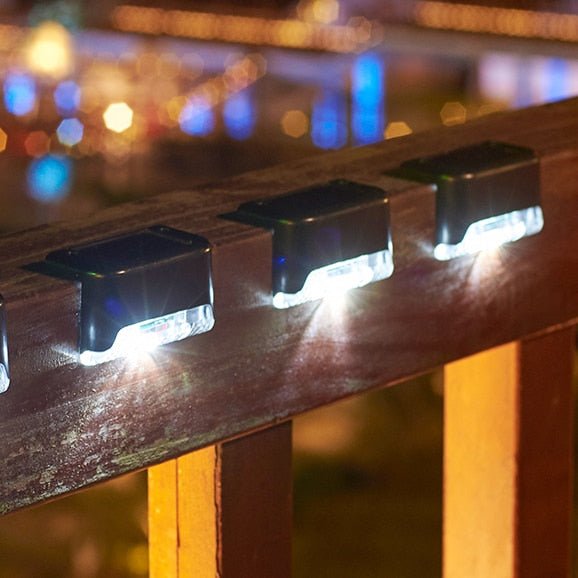 Lampka Schodowa Solarna z Czujnikiem Zmierzchu LED IP65 - 6