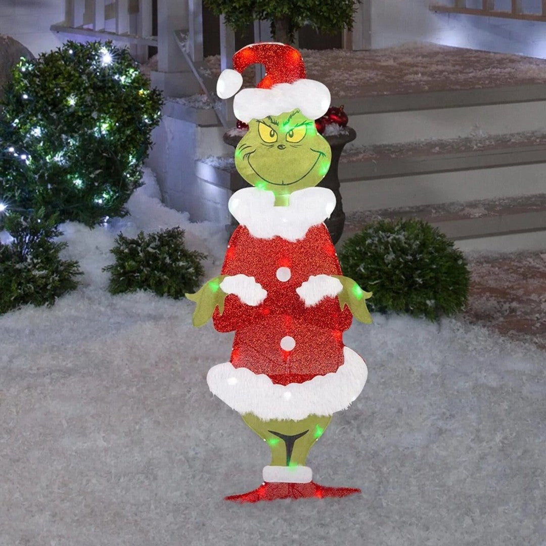 Świąteczna Figura Ogrodowa z Wbudowanym Oświetleniem LED - 4