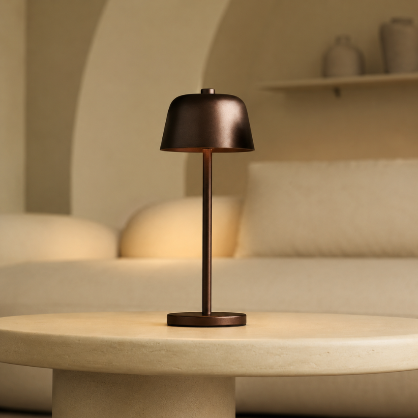 Lampa Stołowa Minimalistyczna Bezprzewodowa z Ładowaniem - 12