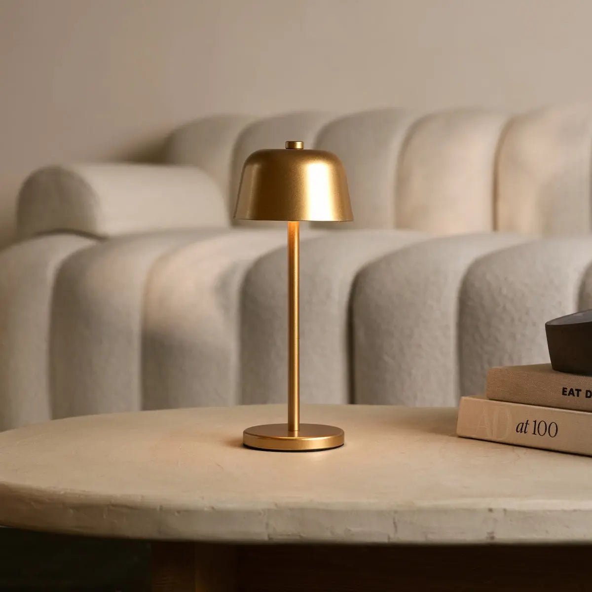 Lampa Stołowa Minimalistyczna Bezprzewodowa z Ładowaniem