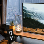 Lampa Stołowa Minimalistyczna z Bezprzewodową Listwą LED - 11