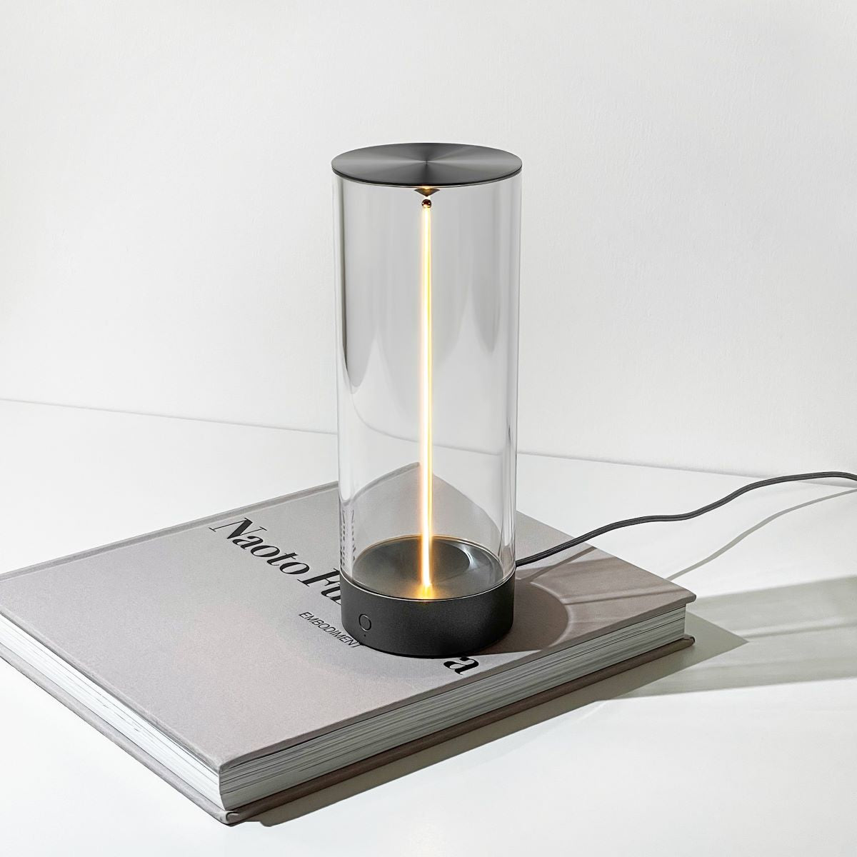 Lampa Stołowa Minimalistyczna z Bezprzewodową Listwą LED - 16