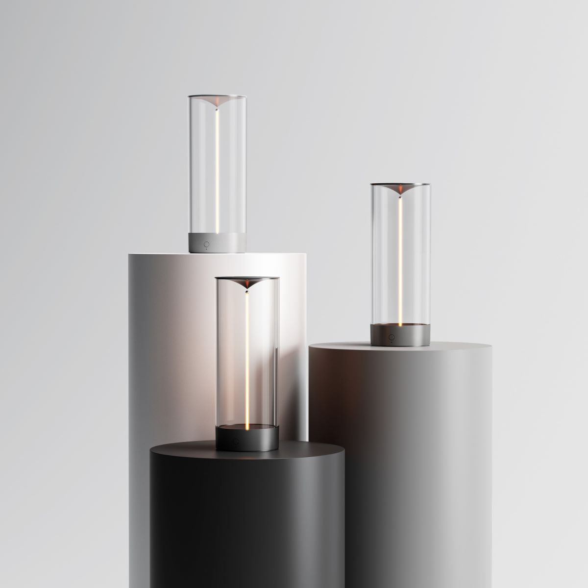 Lampa Stołowa Minimalistyczna z Bezprzewodową Listwą LED - 5