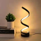 Lampa Stołowa LED Spiralna z Regulacją Barwy Światła - 3