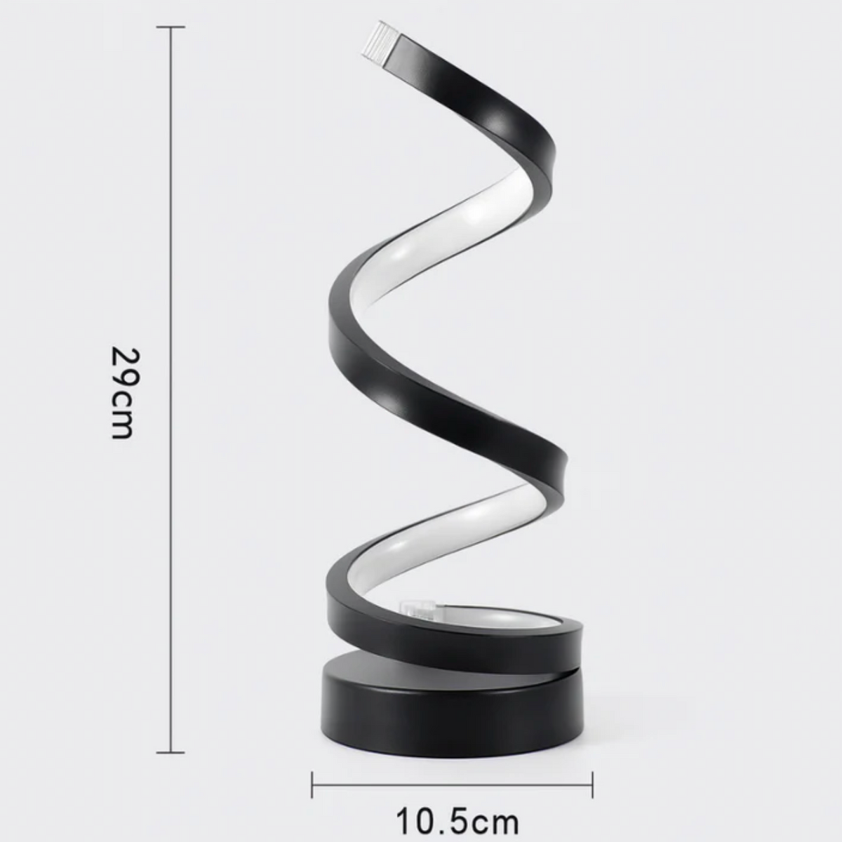 Lampa Stołowa LED Spiralna z Regulacją Barwy Światła - 6