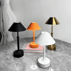 Lampa Stołowa Retro Bezprzewodowa z Dotykowym Ściemniaczem - 10