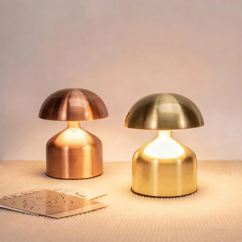 Lampa Stołowa Retro Kopułowa Bezprzewodowa Ściemnialna LED - 22