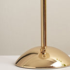 Lampa Stołowa Vintage z Plisowanym Kloszem i Akumulatorem LED - 17